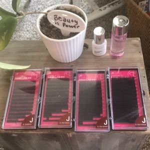 “J” curl JB lashes